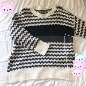 Aerie striped pullover sweater